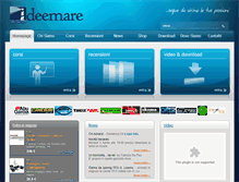 Tablet Screenshot of ideemare.com